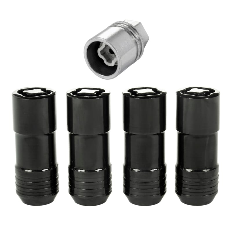 McGard — Cone Seat Exposed Style Wheel Locks-Black