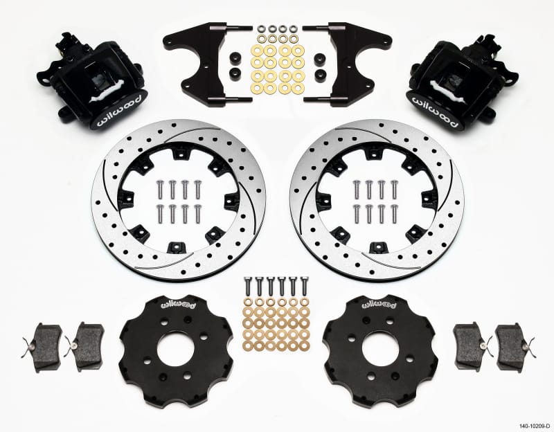 Wilwood — KIT,REAR,CPB,CIVIC,DRUM,2.46 HUB OFFSET 12.19 ROTOR,DRILLED