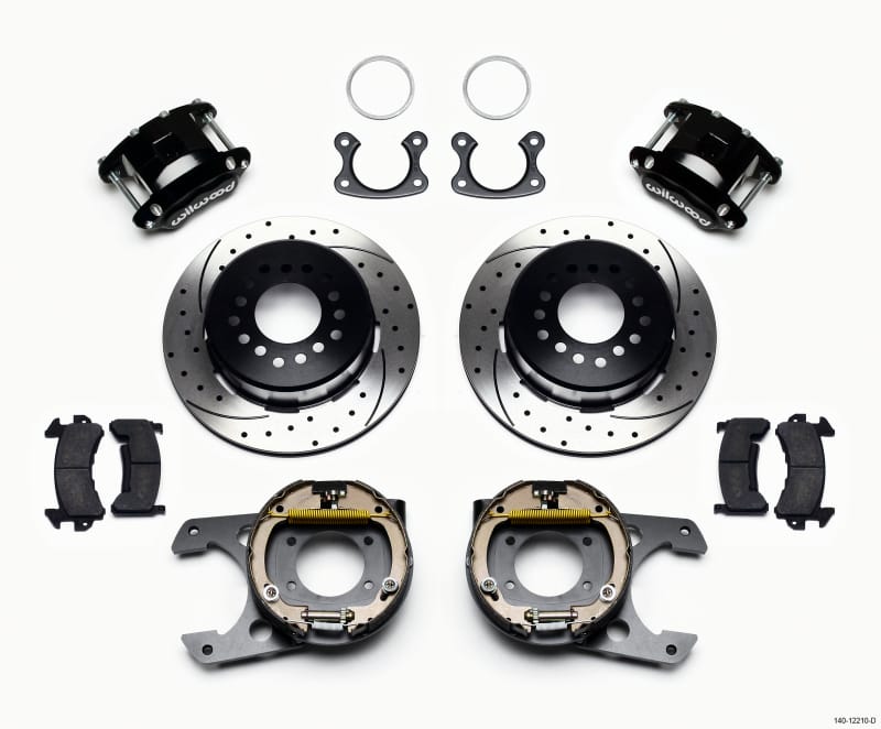 Wilwood — KIT,REAR,DISC/DRUM,SMALL FORD,2.66 OFFSET,D154,1PC ROTOR,SRP
