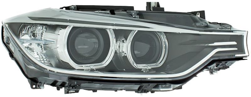 Hella — Hella 2012-2014 BMW 320i ActiveHybrid 3 Bi-Xenon Headlight Assembly