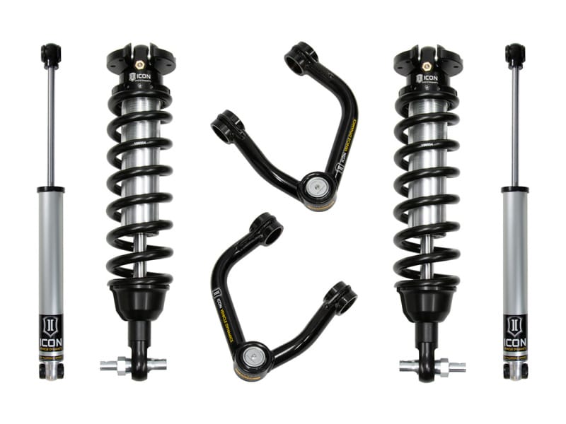 ICON — 19-21 FORD RANGER 0-3.5" STAGE 2 SUSPENSION SYSTEM W TUBULAR UCA AL KNUCKLE