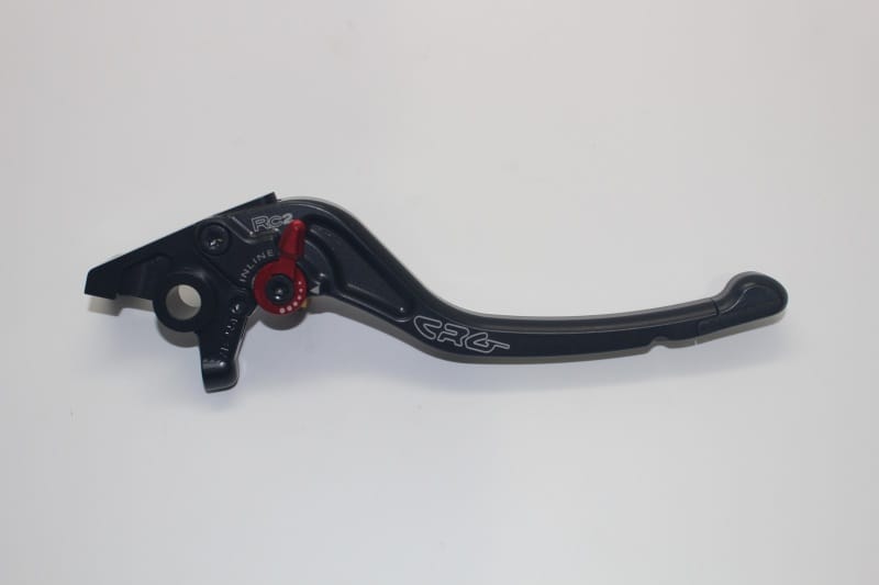 CRG Constructors — CRG 05-06 Kawasaki ZX6R/04-20 Suzuki GSXR600-1000R/ 06-17 Triumph RC2 Brake Lever- Standard Carbon
