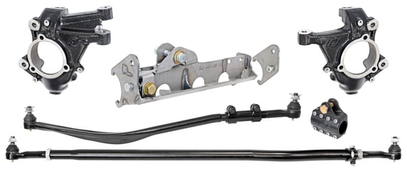 RockJock — RockJock JL/JT Currectlync High Steer kit for Ram Assist. w/ Knuckles Drag link, Tie Rod, Hardware
Steering Kit