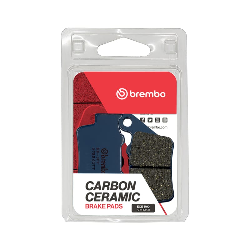 Brembo OE Powersports — Brembo OE 2014 Aprilia Caponord 1200/17-18 Caponord 1200 ABS Carbon Ceramic TT Brake Pad
