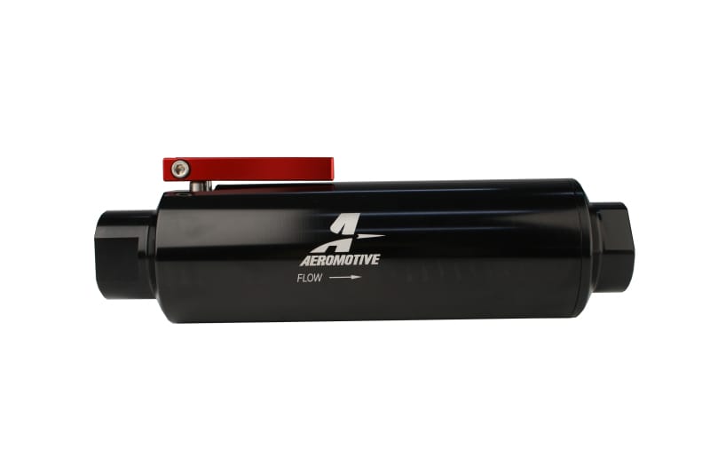 Aeromotive — ORB-12 Shutoff Valve Fuel Filter