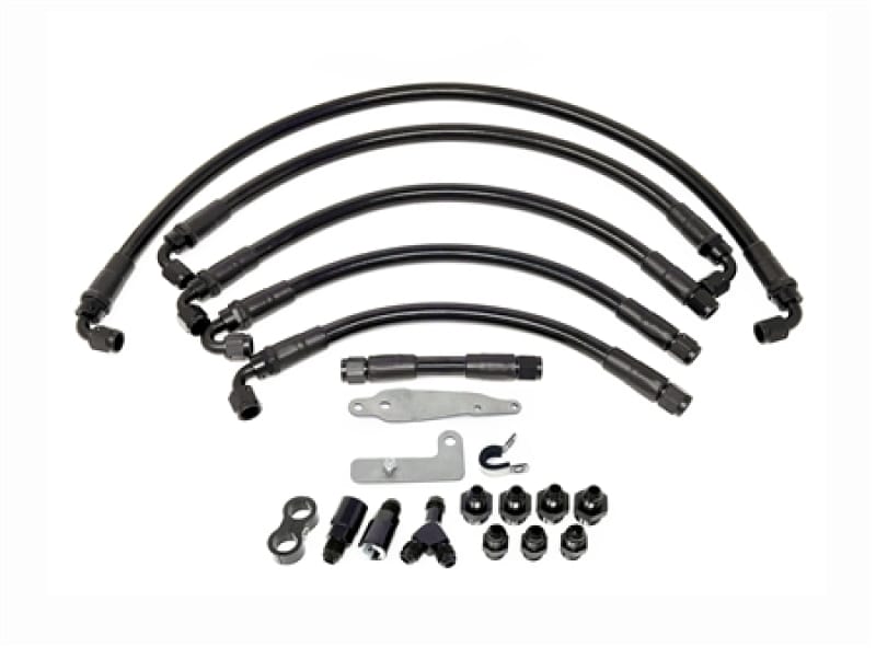 Torque Solution — Torque Solution PTFE Fuel Line Kit for for -6 Aeromotive FPR - Subaru WRX STI 08-21 / WRX 08-14