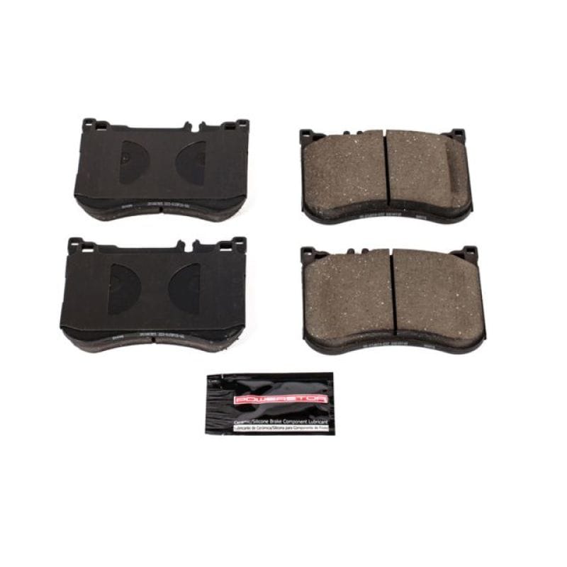 PowerStop — PowerStop - Z23 Daily Driver Carbon-Fiber Ceramic Brake Pads with Hardware Kit