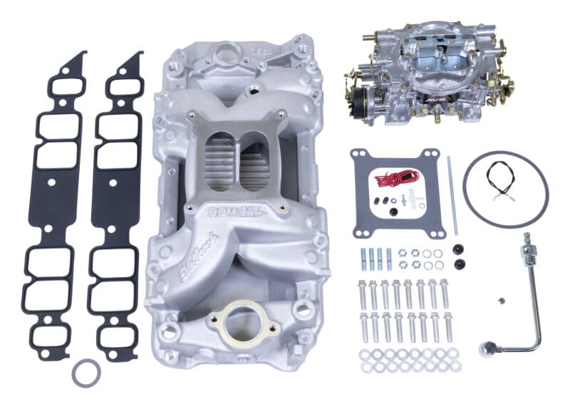 Edelbrock — Single-Quad Manifold And Carb Kit
BB Chevy 1965-75