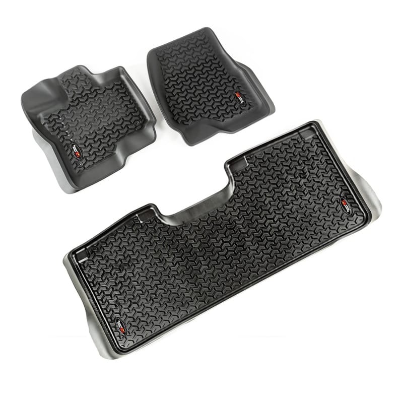 Rugged Ridge — Floor Liner Kit, Black; 15-18 Ford F-150
Floor Liner Kit