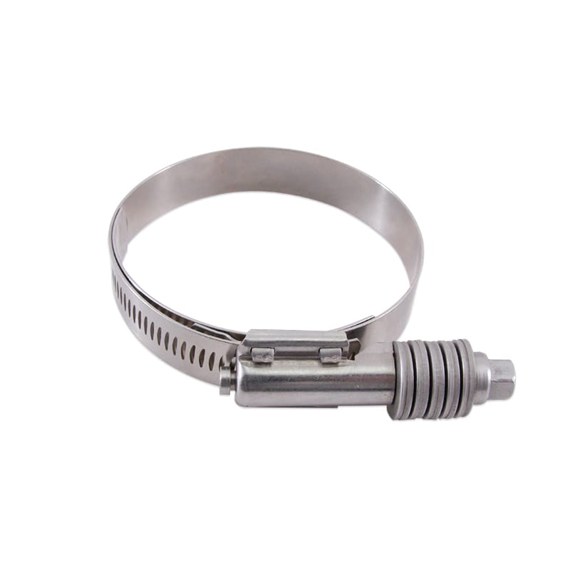 Mishimoto — Worm Gear Clamp, Constant Tension, Silver, 1.77 in - 2.60in (45mm-66mm)