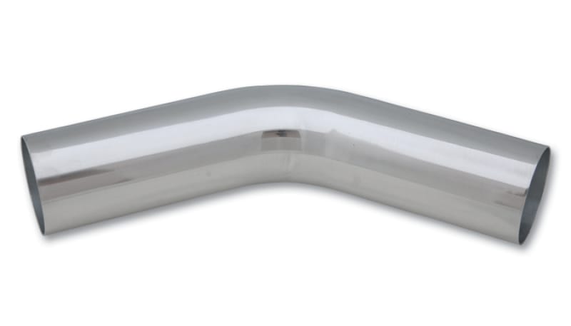 Vibrant — 45 Degree Aluminum Bend, 3.25" O.D. - Polished
45 Degree Aluminum Bend