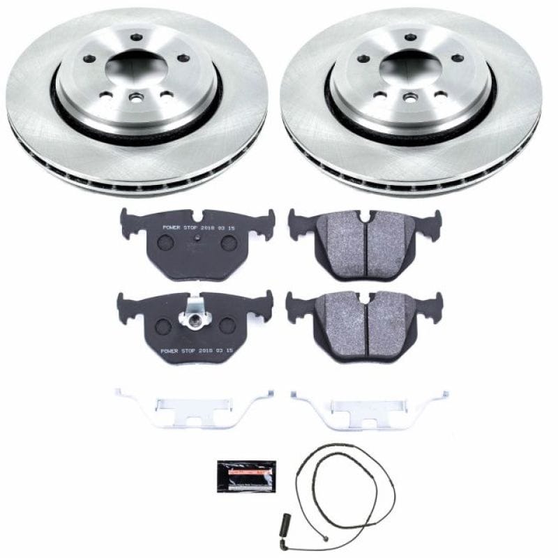 PowerStop — Track Day High-Performance Brake Pad and Rotor Kit