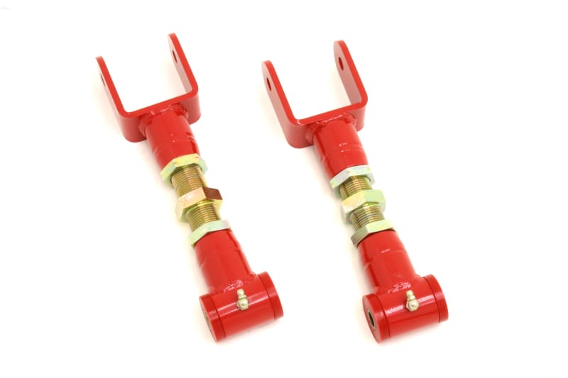 BMR Suspension — Upper Control Arms, DOM, On-car Adjustable, Polyurethane Bushings