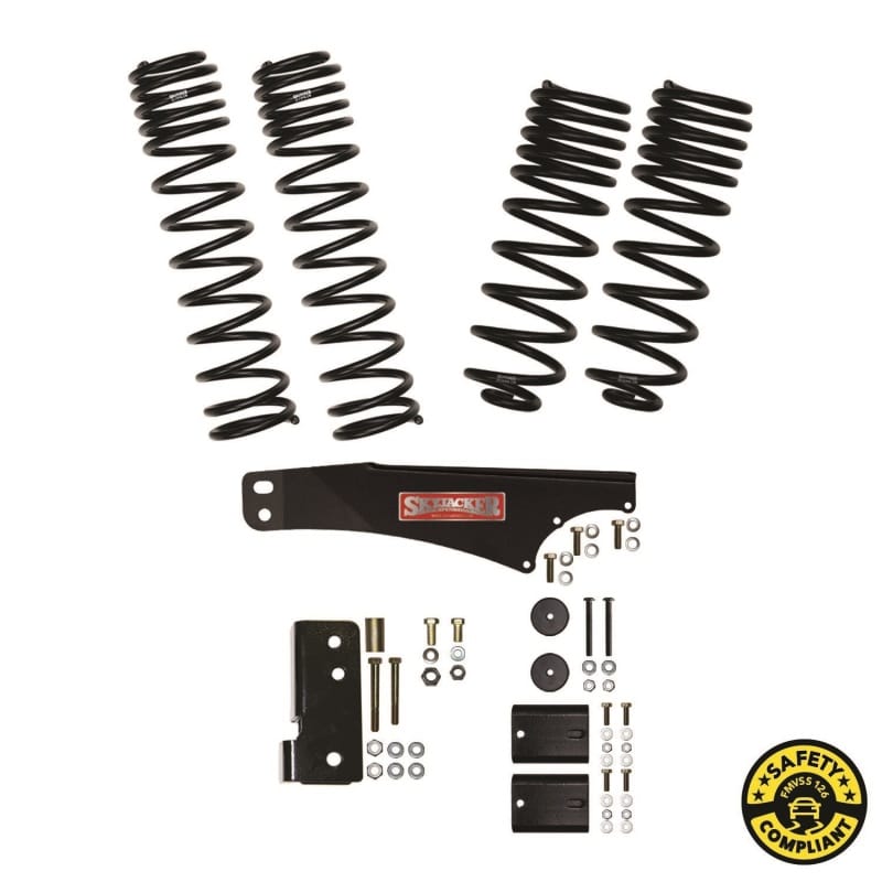 Skyjacker — 2.5 in. Component Box With Dual Rate Long Travel Coil Springs.