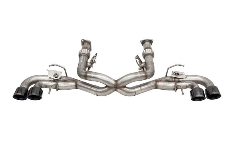 CORSA Performance — 3.0in. Muffler Delete Cat-Back Exhaust System with NPP Sound control and 4.5in.