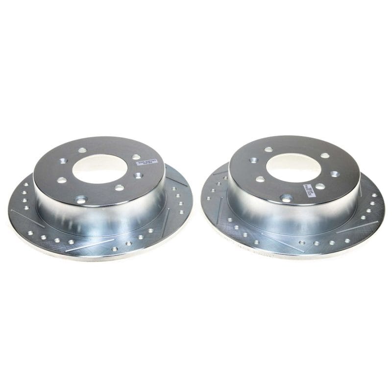 PowerStop — PowerStop Evolution Performance Drilled, Slotted & Plated Brake Rotor Pair