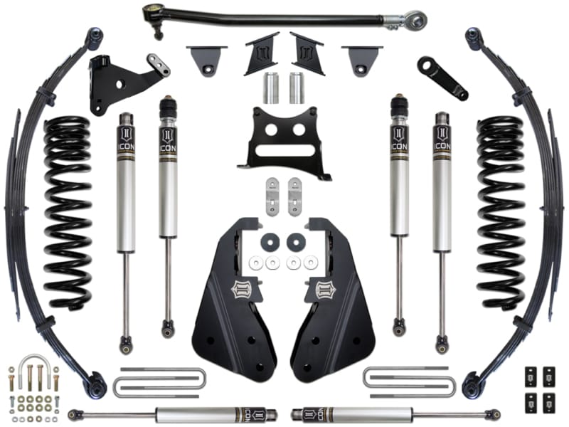 ICON — 17-UP FORD F-250/F-350 7" STAGE 1 SUSPENSION SYSTEM
17-22 FORD F-250/F-350 7" STAGE 1 SUSPENSION SYSTEM