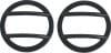 Kentrol — Kentrol 07-18 Jeep Wrangler JK Side Marker Covers Pair - Powdercoat Black