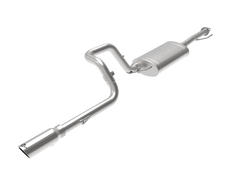 aFe — MACH Force-Xp 2-1/2 IN 304 Stainless Steel Cat-Back Exhaust System w/ Polish T