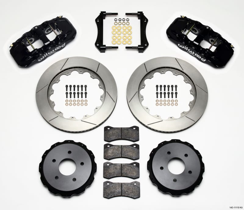 Wilwood — KIT,REAR,C5 97-04/C6 05-13 VETTE,AERO4 14.00 ROTOR