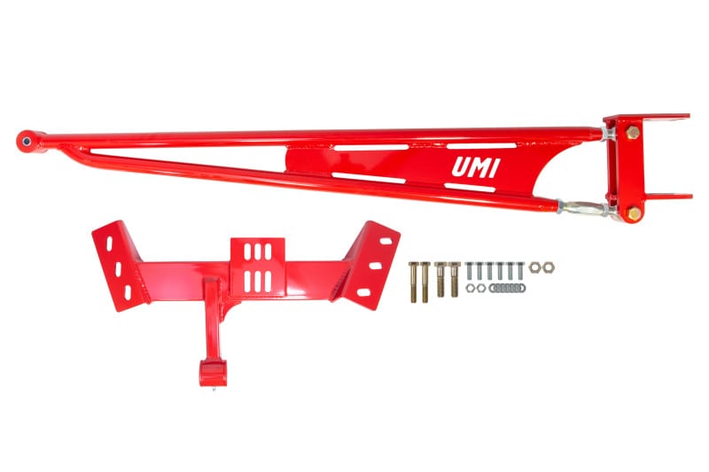 UMI Performance — TH350/T5 torque arm kit, bolt-in, adjustable, durable, improves traction.