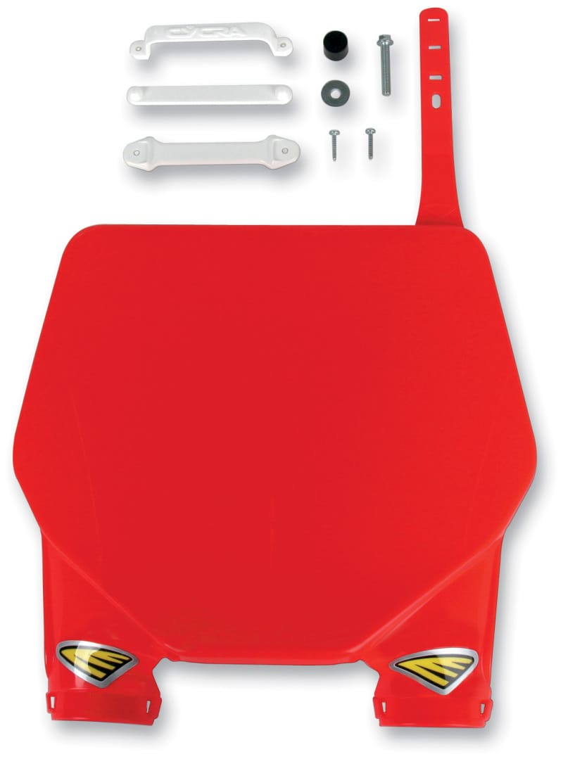 Cycra — Cycra 08-09 Honda CRF250 / 2008 CRF450 Stadium Number Plate - Red