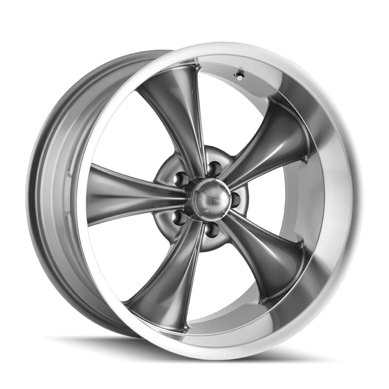 Ridler Wheels — 695 (695) GLOSS GREY MACHINED