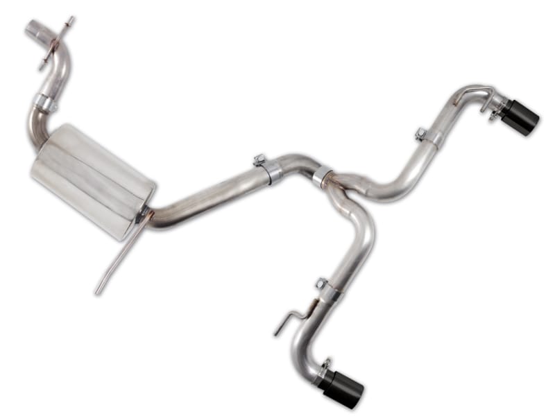 AWE Tuning — AWE Performance Catback for Mk6 GTI - Diamond Black Round Tips