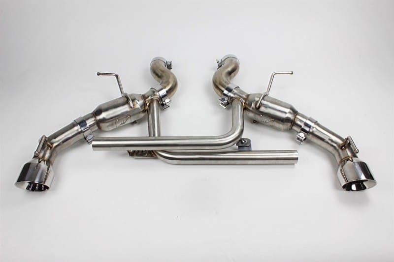 Mishimoto — Dual Tip Pro Axle-Back Exhaust, Polished, fits Chevrolet Camaro SS 2016-2024
