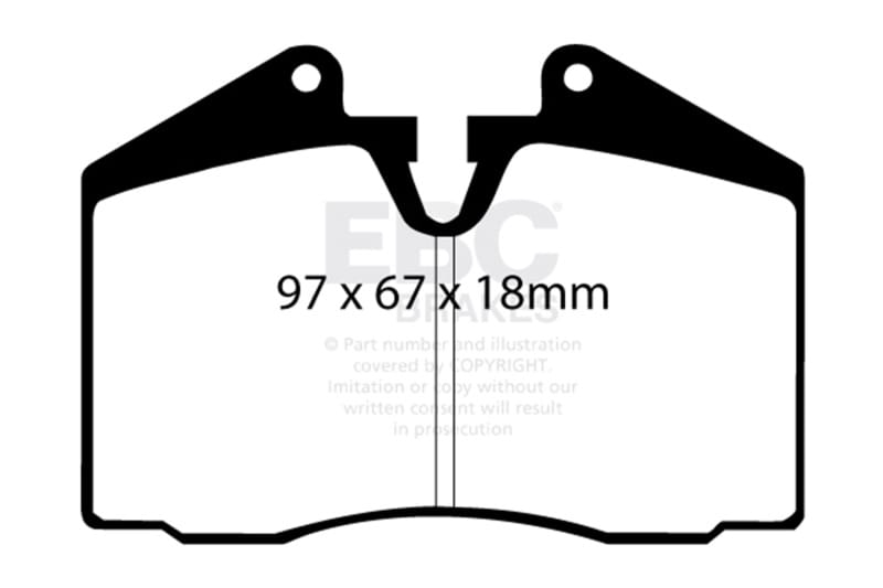 EBC — Yellowstuff Street And Track Brake Pads