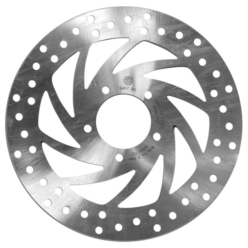 Brembo OE Powersports — Brembo OE 99-03 Aprilia Scarabeo/04-07 Scarabeo 4T 4V 125CC 260x4mm Brake Disc - Front Fixed
