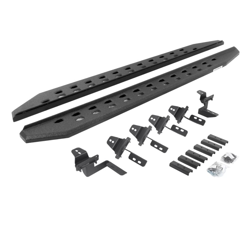 Go Rhino — RB20 Slim Line Running Boards with Mounting Bracket Kit