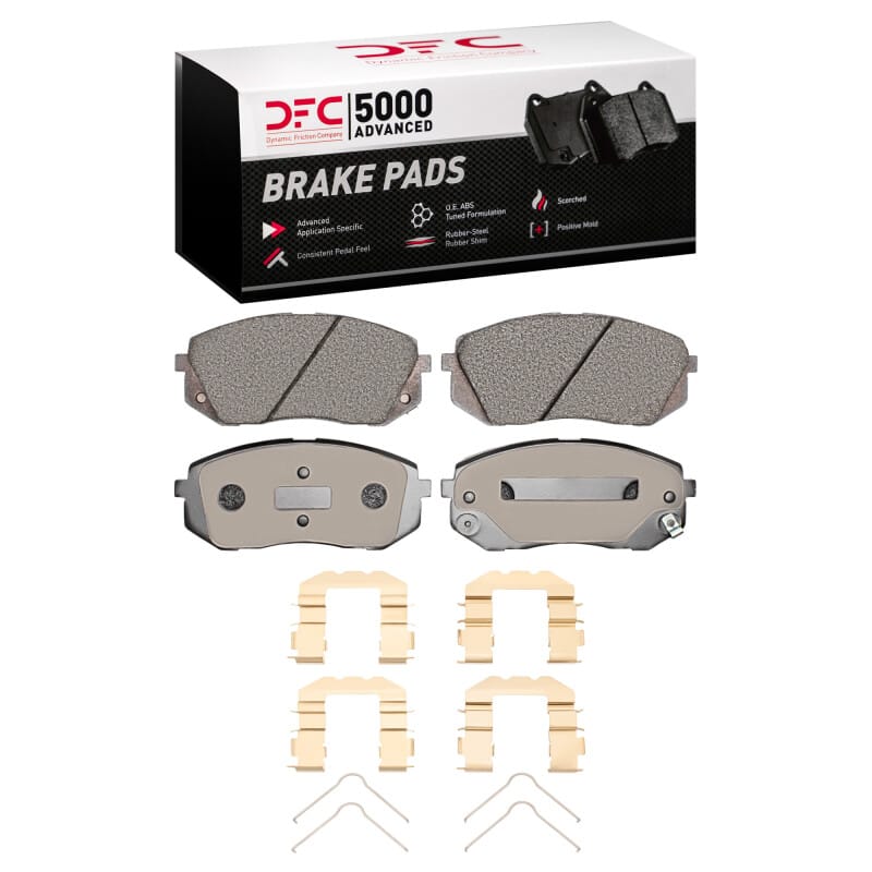 DFC — DFC 5000 Advanced Pads - Ceramic and Hardware Kit
