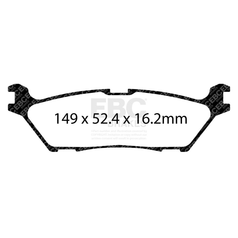 EBC — Truck/SUV Extra Duty Brake Pads