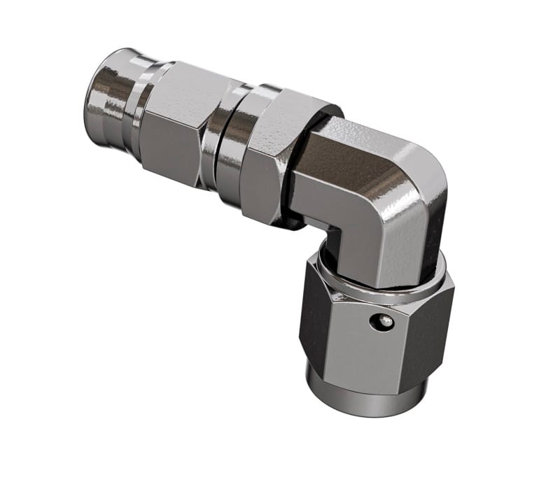 Goodridge — Goodridge 90 Deg Forged Swivel Female for AN3 Fittings