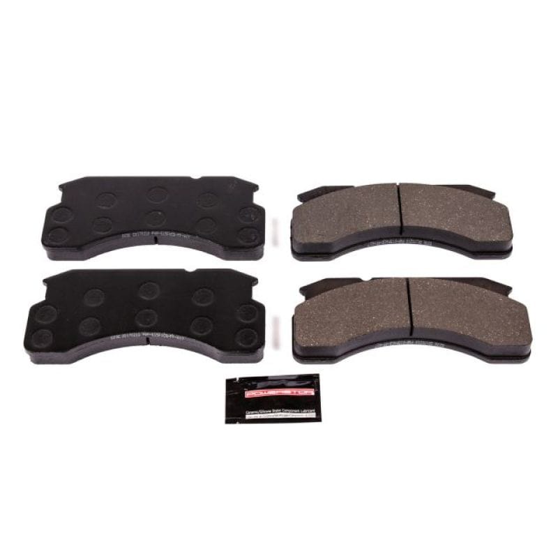 PowerStop — PowerStop - Z36 Truck and SUV Carbon-Fiber Ceramic Brake Pads with Hardware Kit