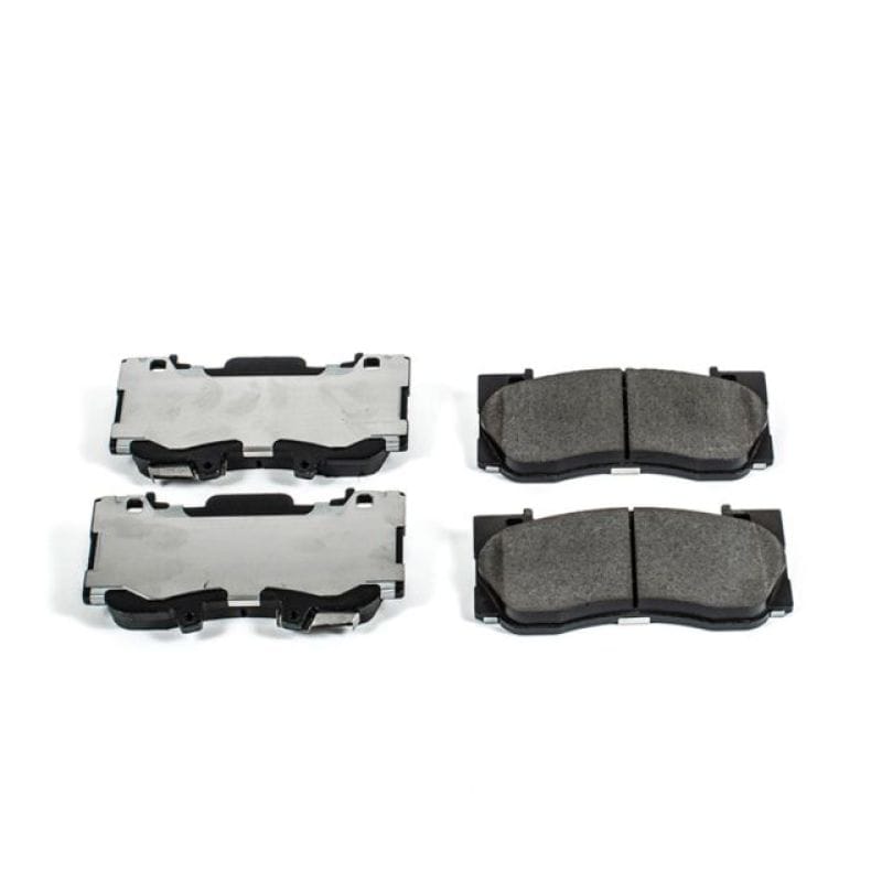 PowerStop — PowerStop - Z26 Performance Carbon-Fiber Ceramic Brake Pads with Hardware Kit