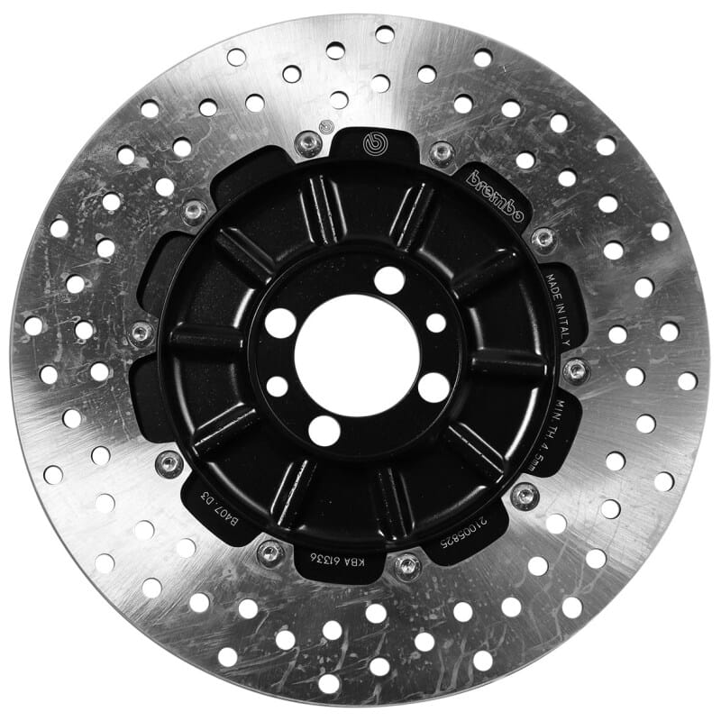 Brembo OE Powersports — Brembo OE 84-96 BMW K75 750CC/93-96 BMW K75 S/C 750CC 285x5mm Brake Disc - Rear Fixed
