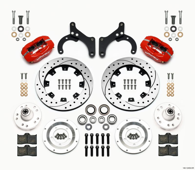 Wilwood — KIT,FRONT,IMPALA 59-64,VETTE 63-64,FDLI 12.19,SRP,RED