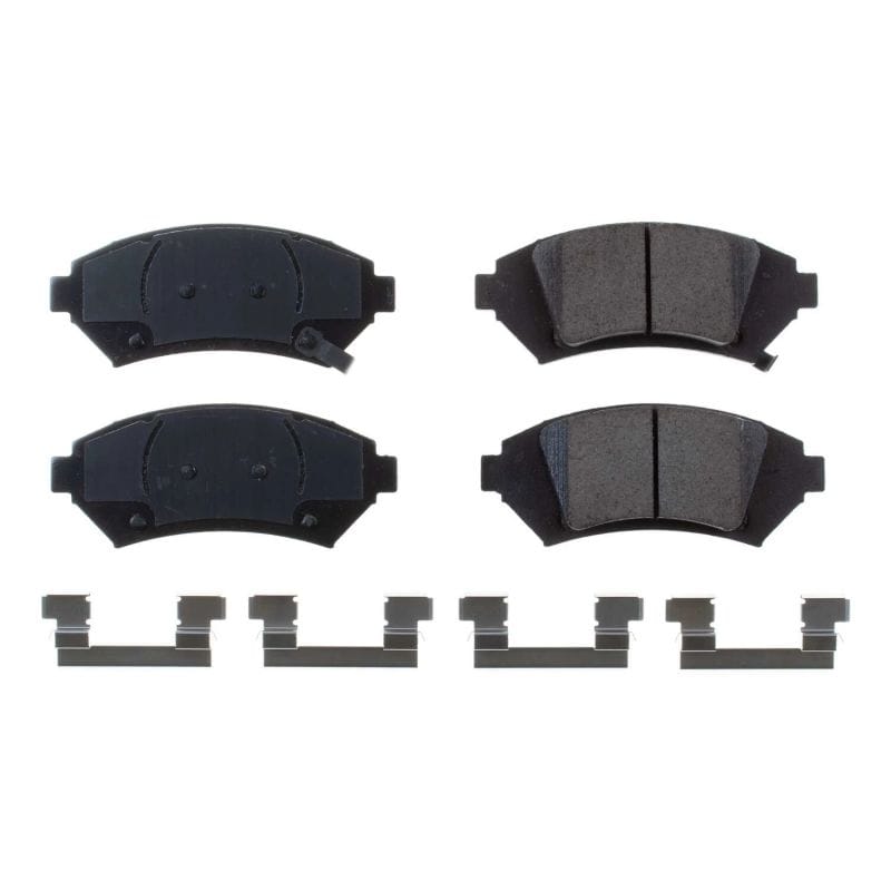 PowerStop — PowerStop - Z17 Low-Dust Ceramic Brake Pads with Hardware