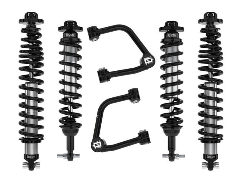 ICON — 21-23 BRONCO SASQUATCH 2-3" LIFT STAGE 3 SUSPENSION SYSTEM TUBULAR HEAVY RATE