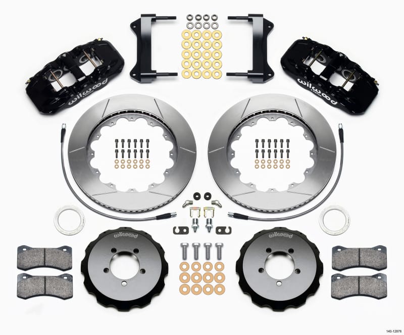 Wilwood — KIT,FRONT,SUBARU WRX 99-17,AERO6 14.00,W/LINES