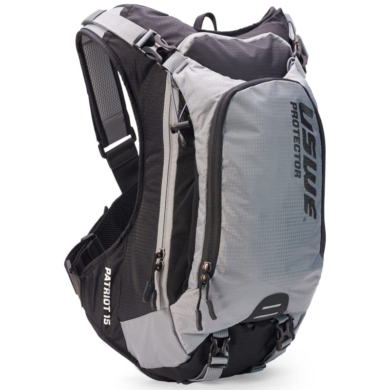 USWE — USWE Patriot MTB Protector Pack 15L - Grey/Black