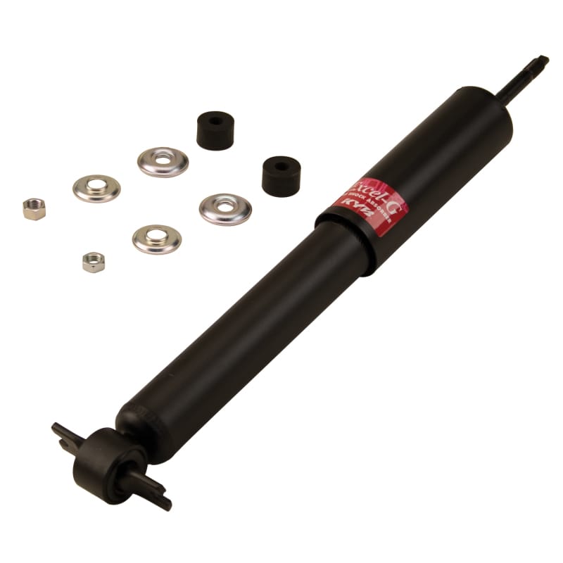 KYB — Ride Comfort may be important, but restoring a vehicles Ride Control, stability, stopping, lane change responsiveness and handling is critical. KYB Excel-G Shocks and Struts are designed for the most important performance purpose: Restoring the vehicles original capabilities. KYB is a world leading supplier of shocks and struts to new vehicle manufacturers and the Excel-G is made on the very same KYB OE assembly lines, uses the same OE quality components and is calibrated to restore original, de
Gas Shock