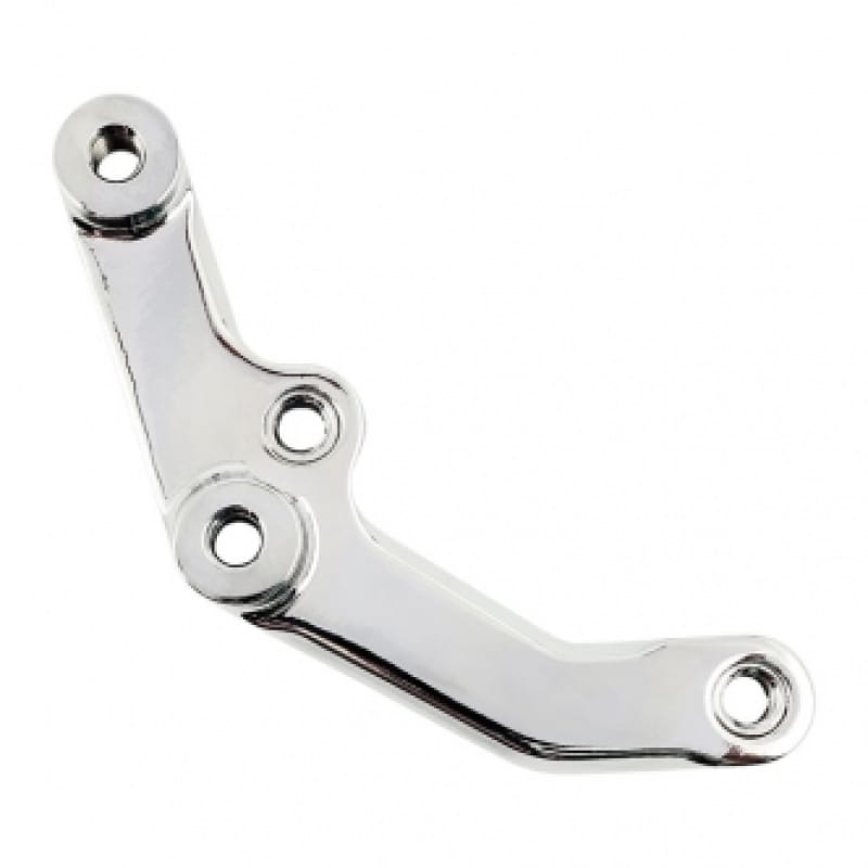 Performance Machine — Performance Machine 00-Up HD Front Bracket Assembly - Alum - Chrome