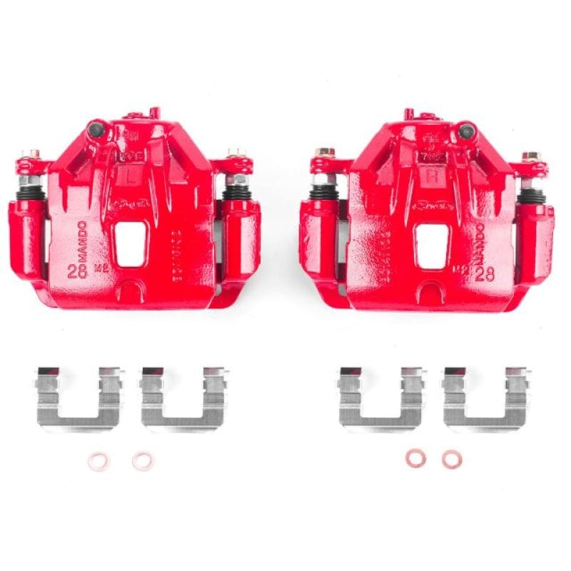 PowerStop — Red Powder Coated Calipers