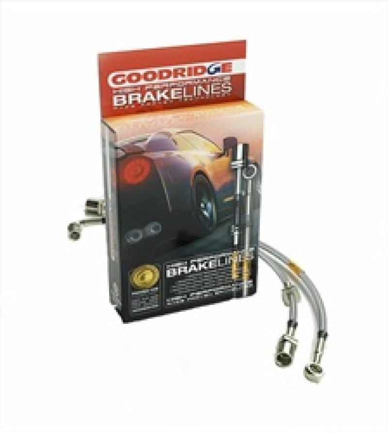 Goodridge — G-STOP SS Braided Brake Line Kit
