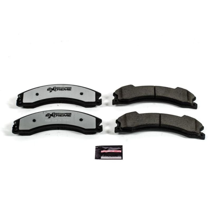 PowerStop — PowerStop - Z36 Truck and SUV Carbon-Fiber Ceramic Brake Pads with Hardware Kit