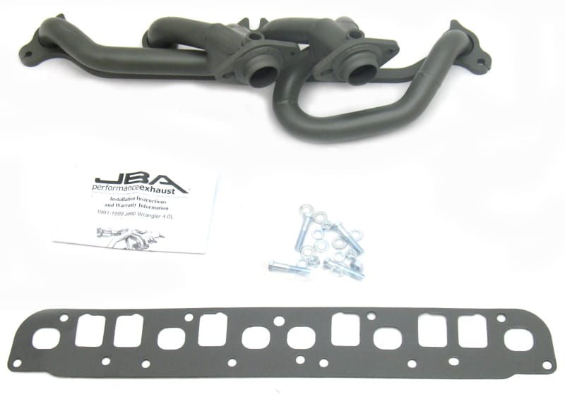 JBA — JBA 00-06 Jeep Wrangler 4.0L 1-1/2in Primary Ti Ctd Cat4Ward Header
Exhaust Header