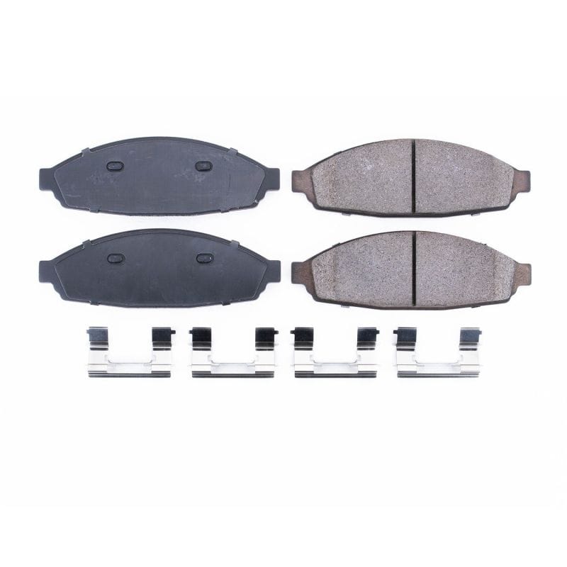 PowerStop — PowerStop - Z17 Low-Dust Ceramic Brake Pads with Hardware